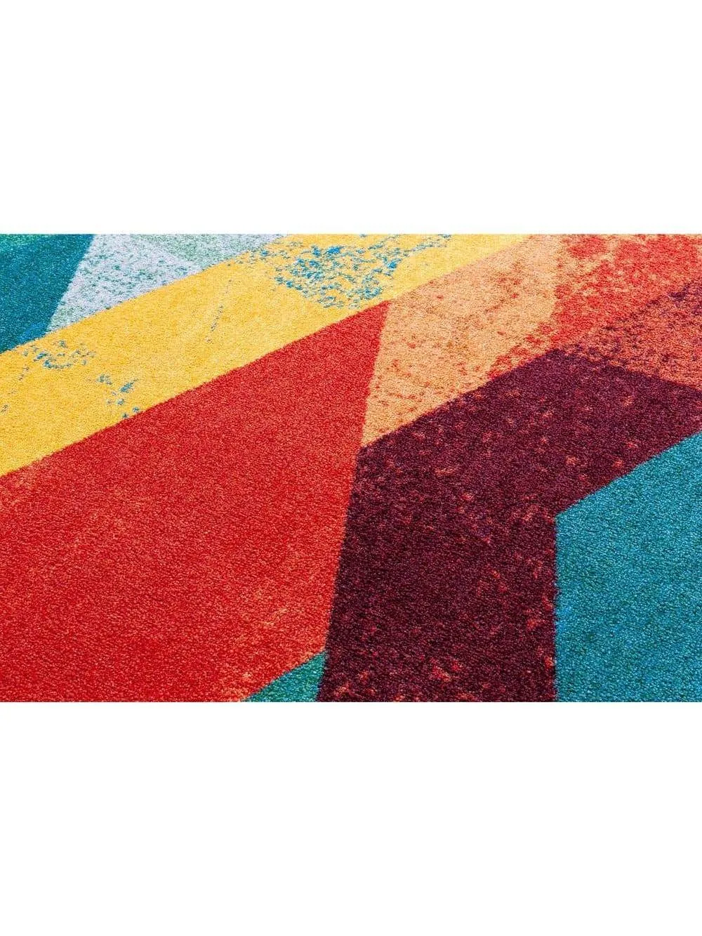 Abstraction Multi-Color Rugs