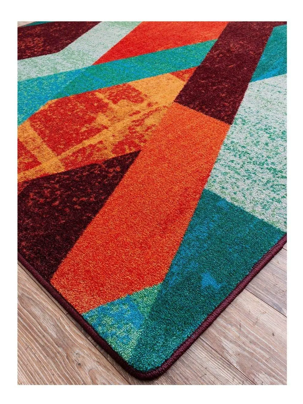 Abstraction Multi-Color Rugs