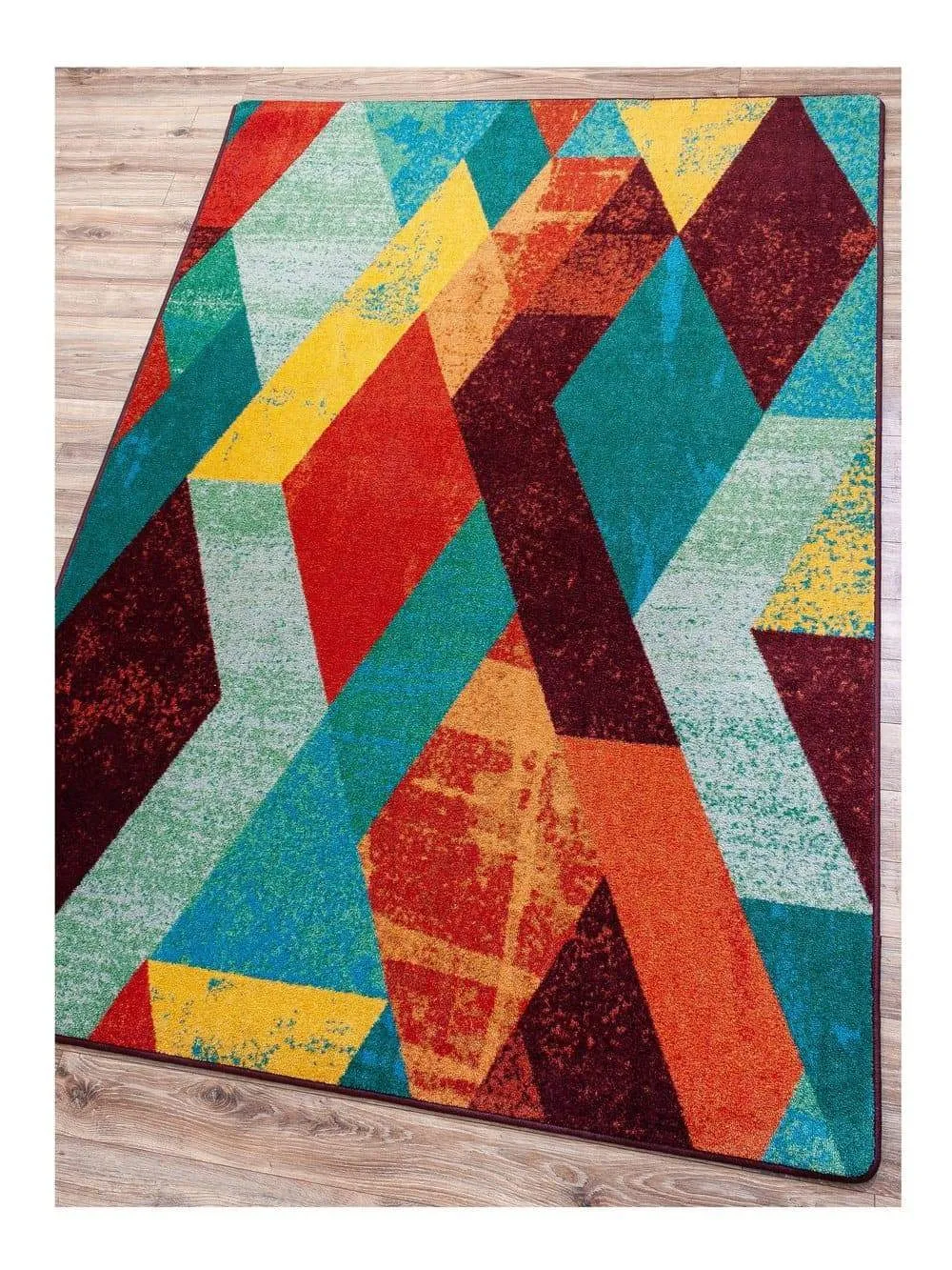 Abstraction Multi-Color Rugs