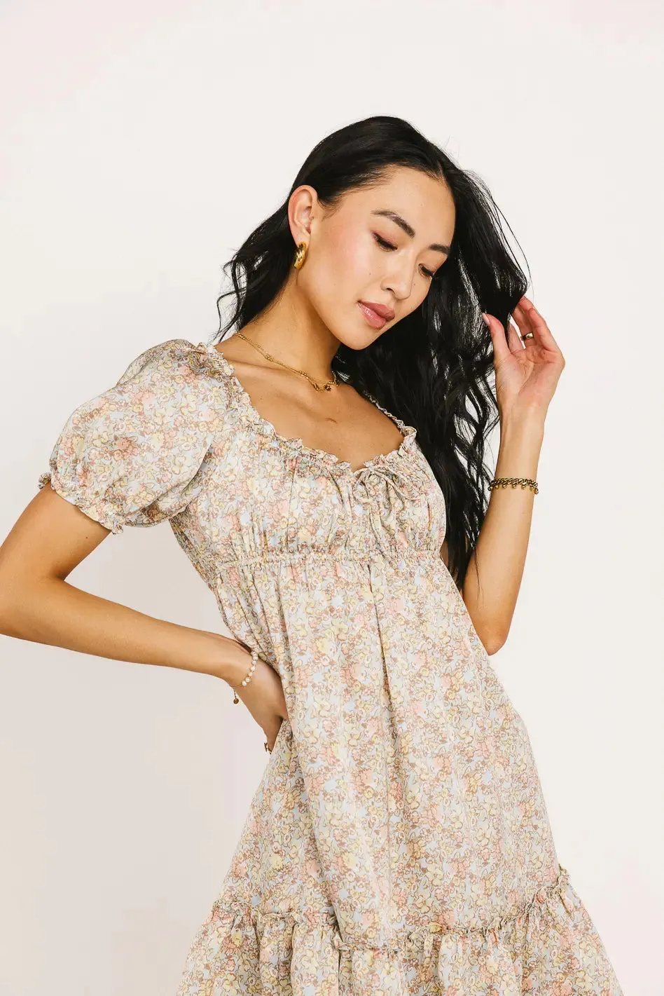 Averie Floral Babydoll Dress - FINAL SALE