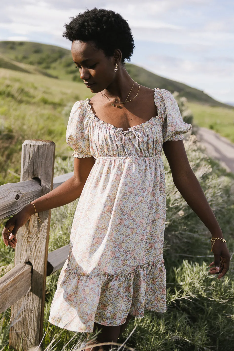 Averie Floral Babydoll Dress - FINAL SALE