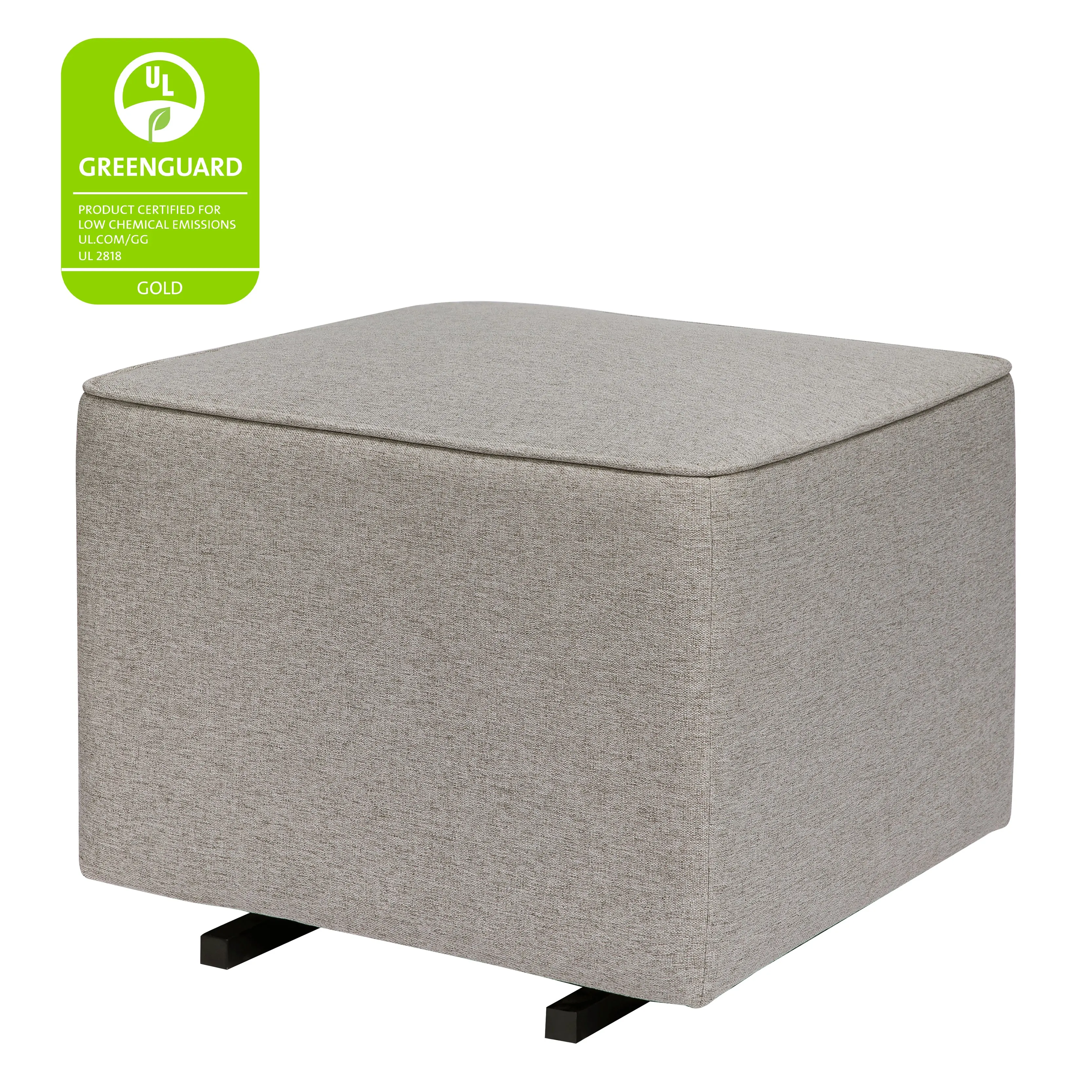 Babyletto Kiwi Gliding Ottoman in Eco-Performance Fabric