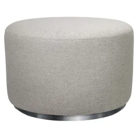 Babyletto Tuba Gliding Ottoman in Eco-Performance Fabric | Water Repellent & Stain Resistant