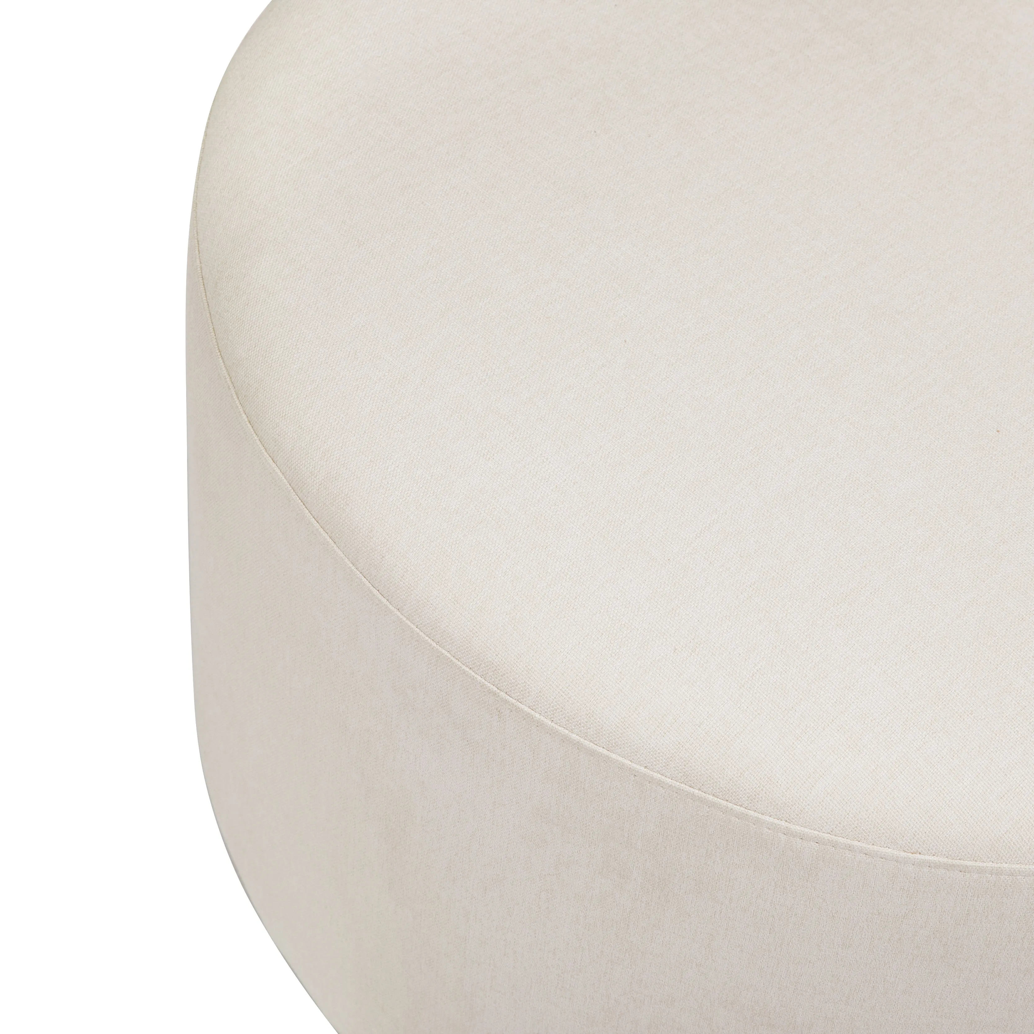 Babyletto Tuba Gliding Ottoman in Eco-Performance Fabric | Water Repellent & Stain Resistant