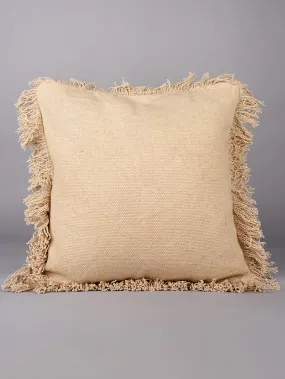 BEIGE - SQUARE CUSHION COVER