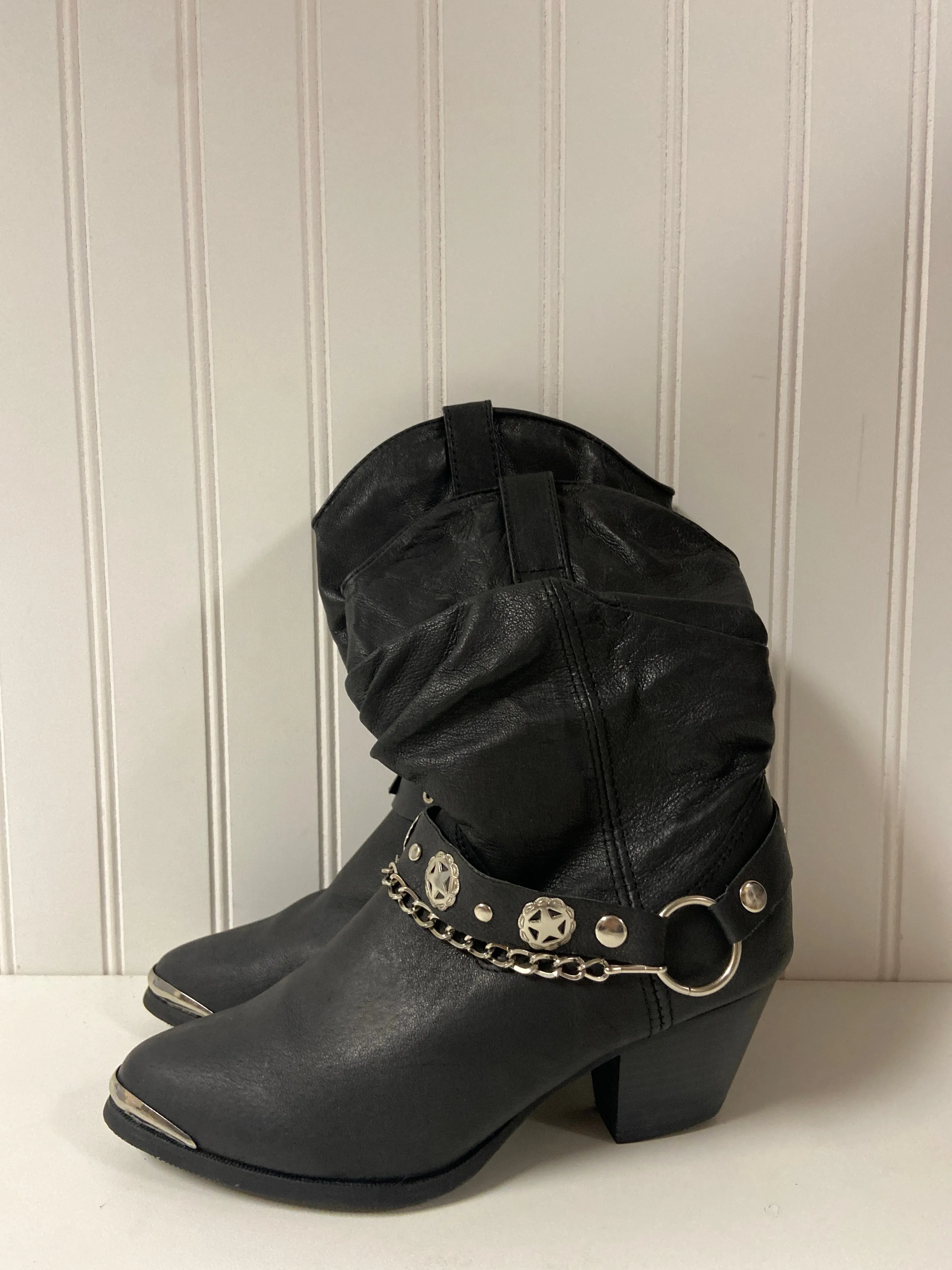 Black Boots Western Dingo, Size 5.5