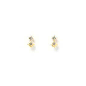 Bonnie Gold Stud Earrings