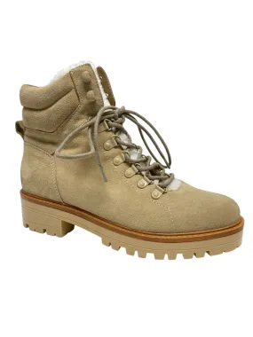 Boots Snow By Marc Fisher In Tan & White, Size: 8.5