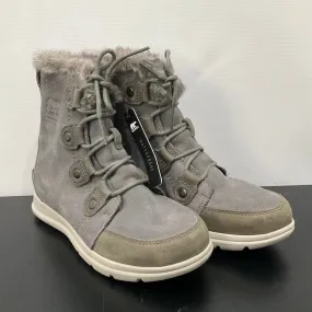 Boots Snow By Sorel In Grey, Size: 7