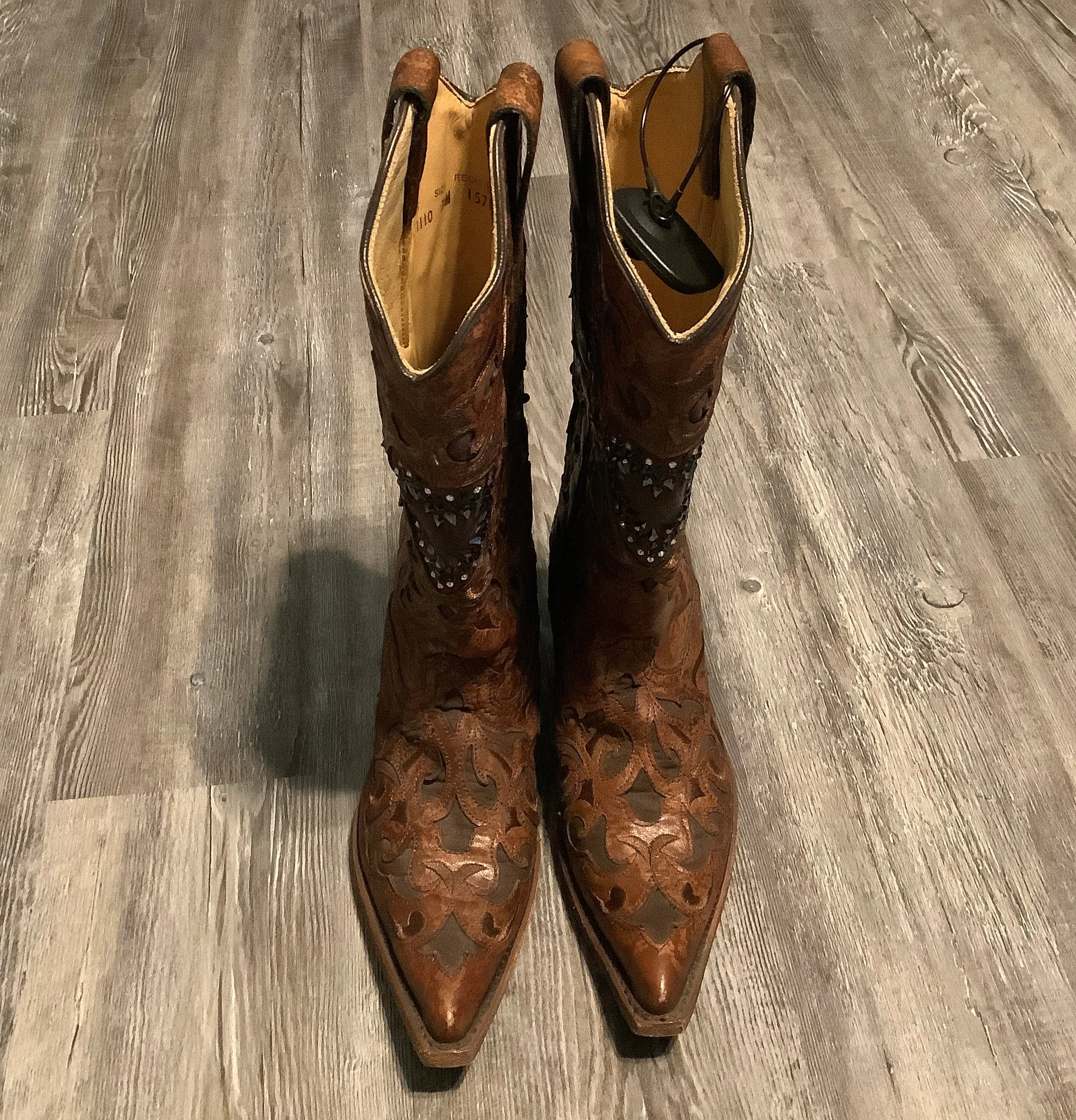 Boots Western By Corral In Brown, Size: 7.5