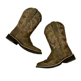 Brown Boots Western By Ariat, Size: 7.5