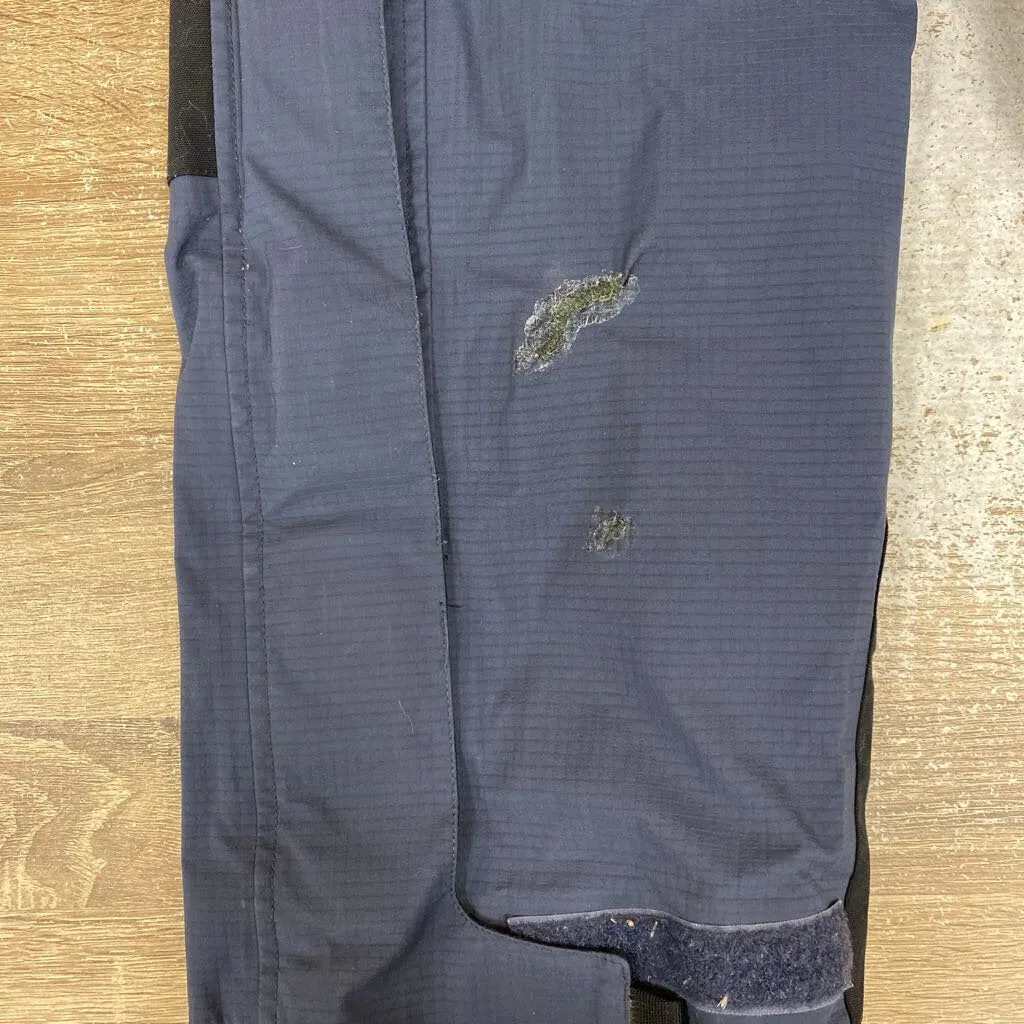 Cabela's - Men's Gore-Tex Bibbed Shell Pants - MSRP $400: Navy Blue/Black-men-MD