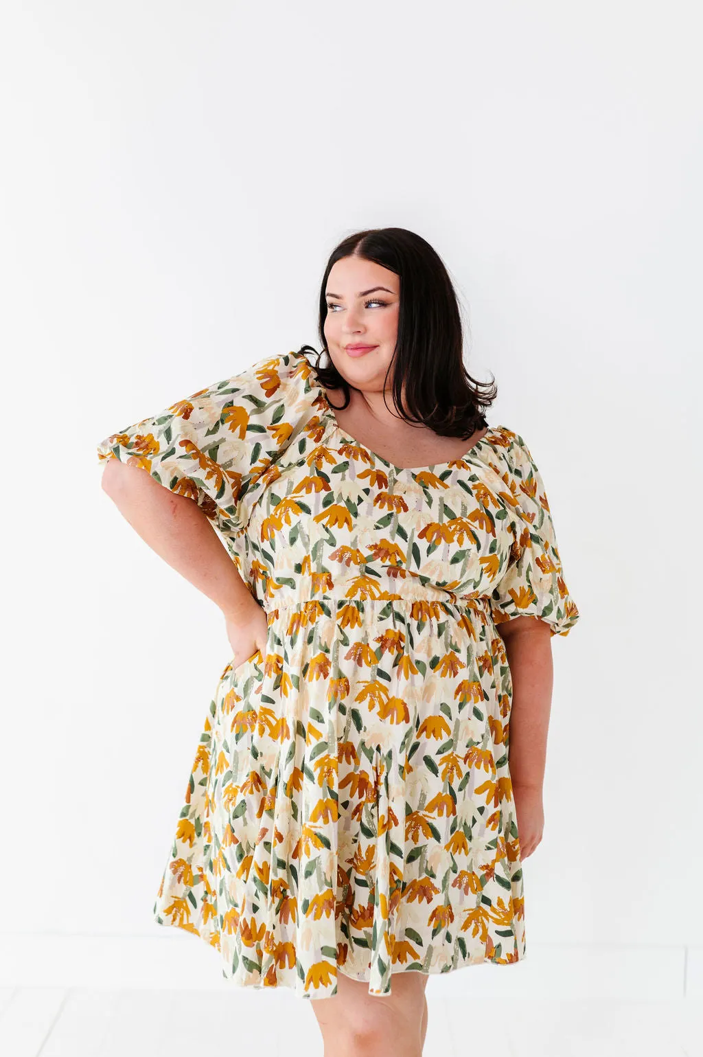 Cassia Floral Dress