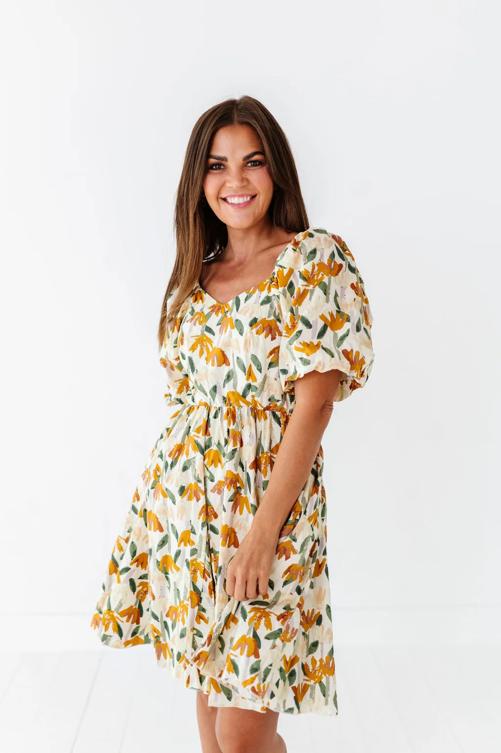 Cassia Floral Dress