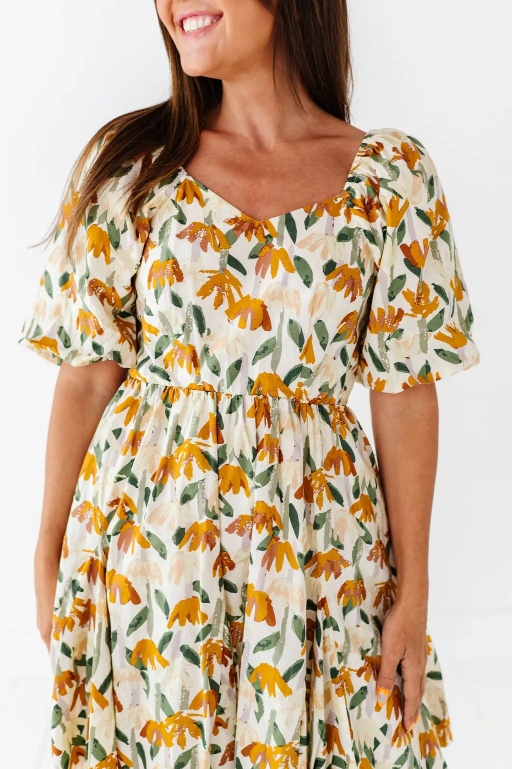 Cassia Floral Dress