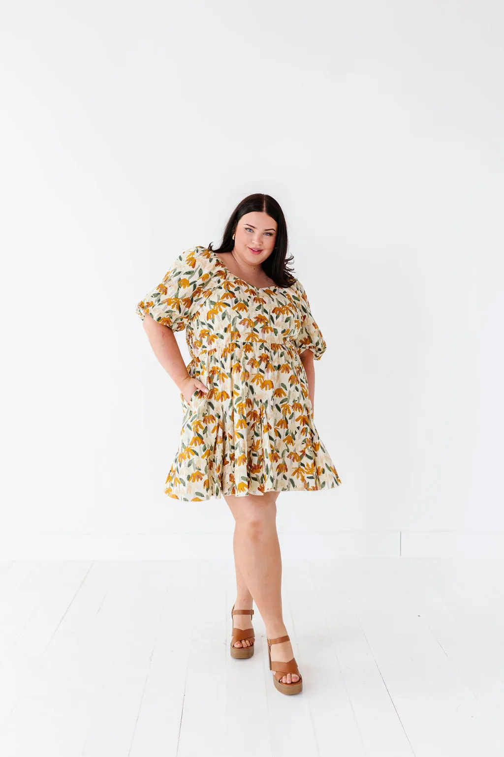 Cassia Floral Dress