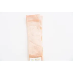 Children's Organic Cotton Knee High Socks - Shell