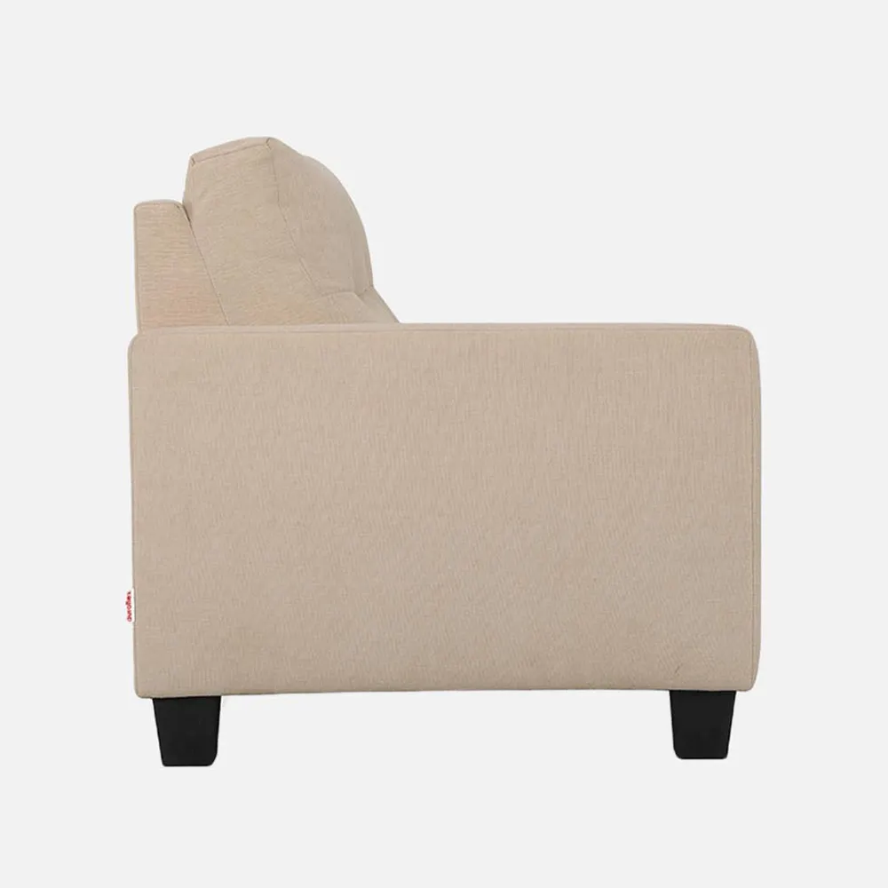 Ease Beige Fabric 2 Seater Sofa