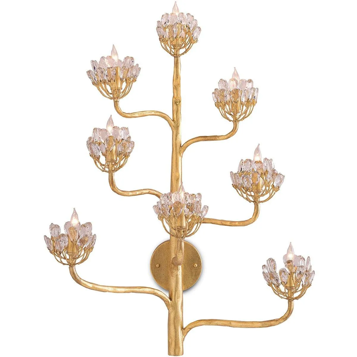 Gold Agave Wall Sconce