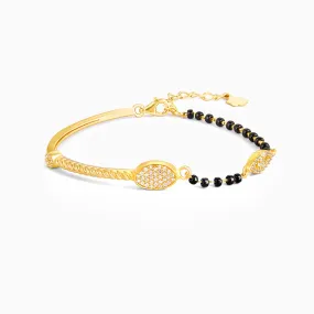 Golden Arch Mangalsutra Bracelet