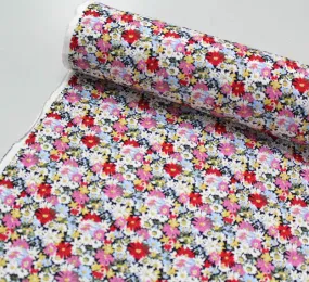 Great Value - Wide Width Floral Cotton - Pinks - Flower Fields