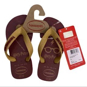 Havaianas Harry Potter Size 10 Flip Flops NEW