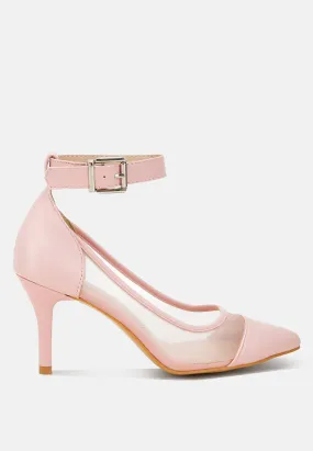 Hearst Pointy Toe Ankle Strap Pumps