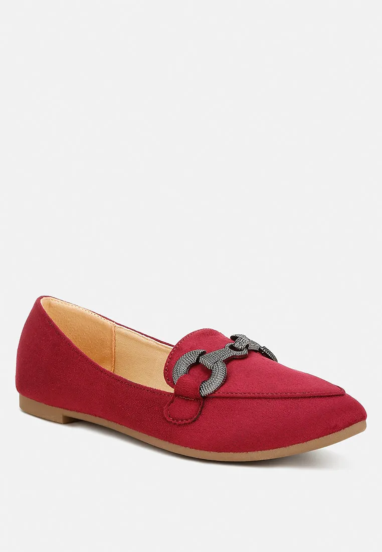 Horsebit Detail Flexible Loafers By Ruw