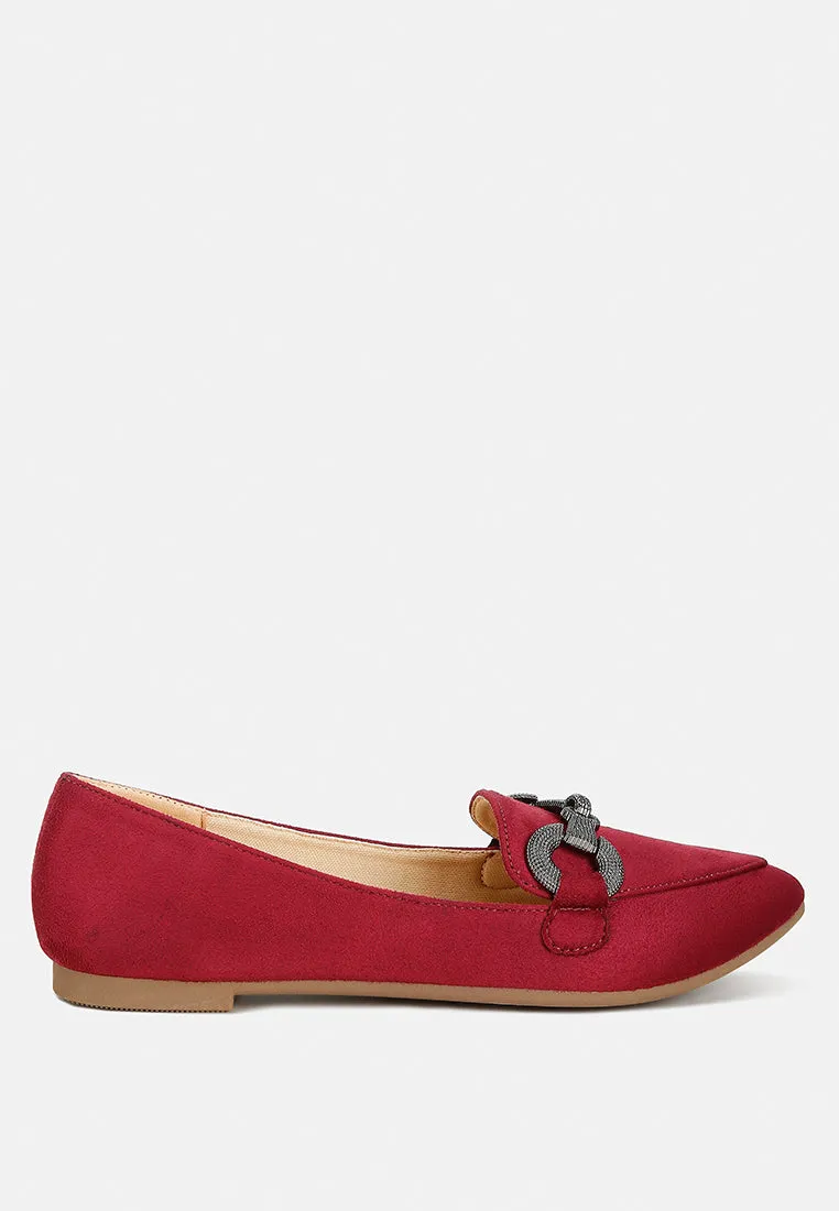 Horsebit Detail Flexible Loafers By Ruw