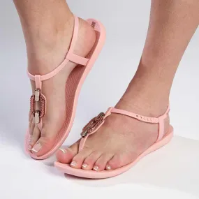 Ipanema May Chain Link Thong Sandals - Pink