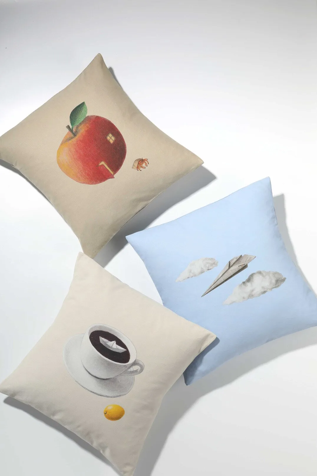 Kapok Comforts x MMB Apple Home Cushion Natural