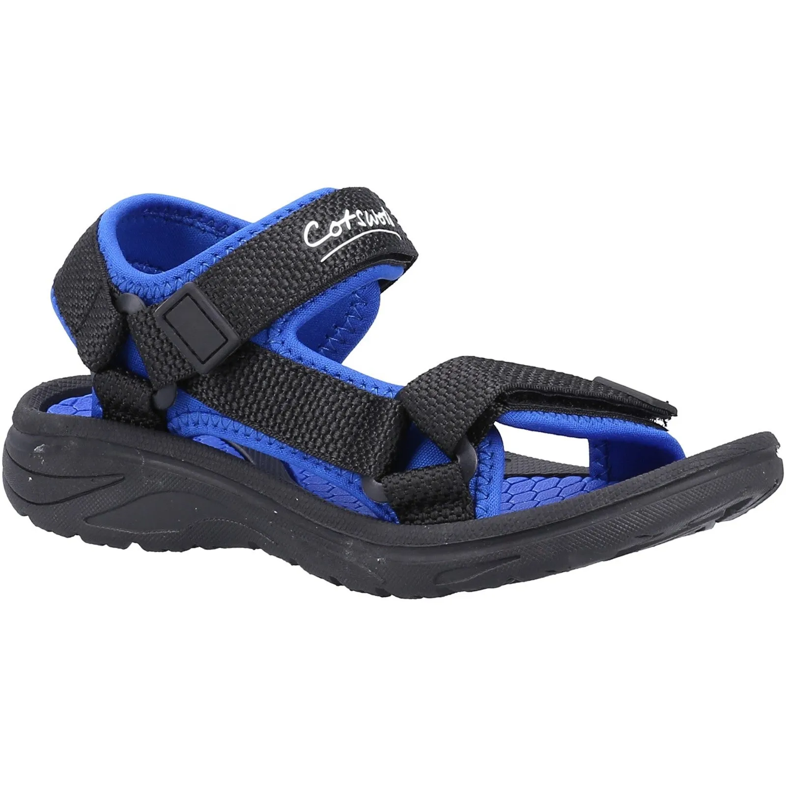 Kids Bodiam Recycled Sandals Black/Navy