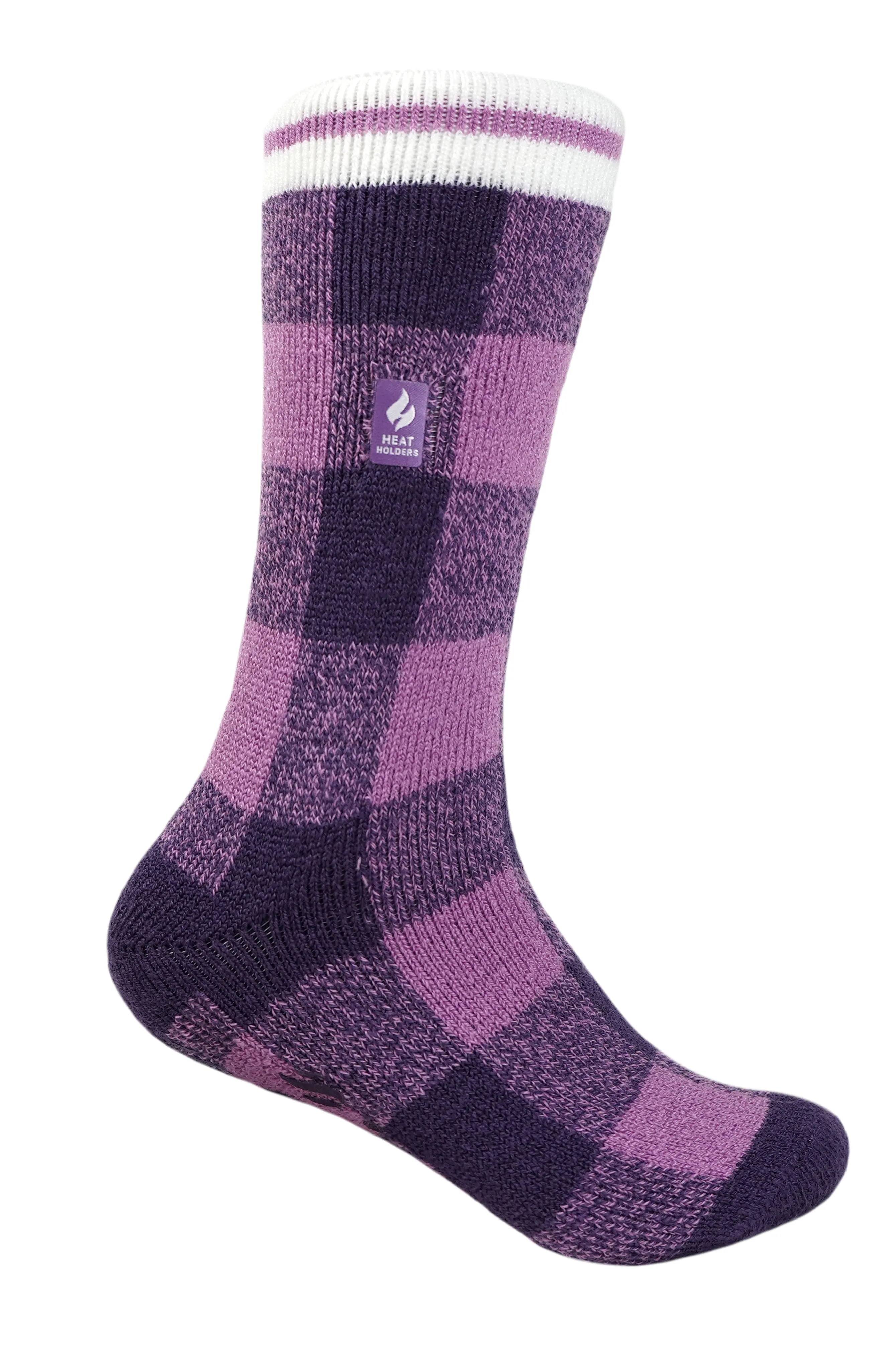 Kids' Ella LITE™ Plaid Slipper Sock