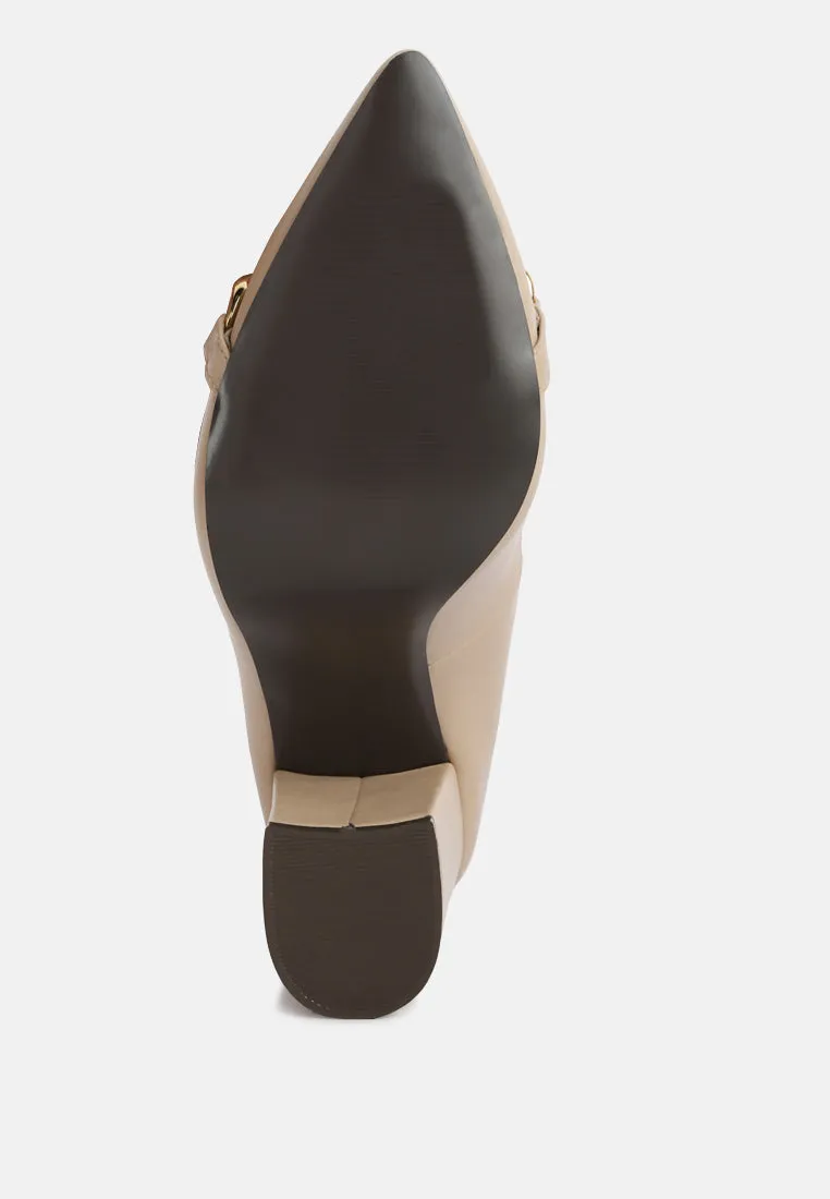 Majesty Block Heel Pumps By Ruw