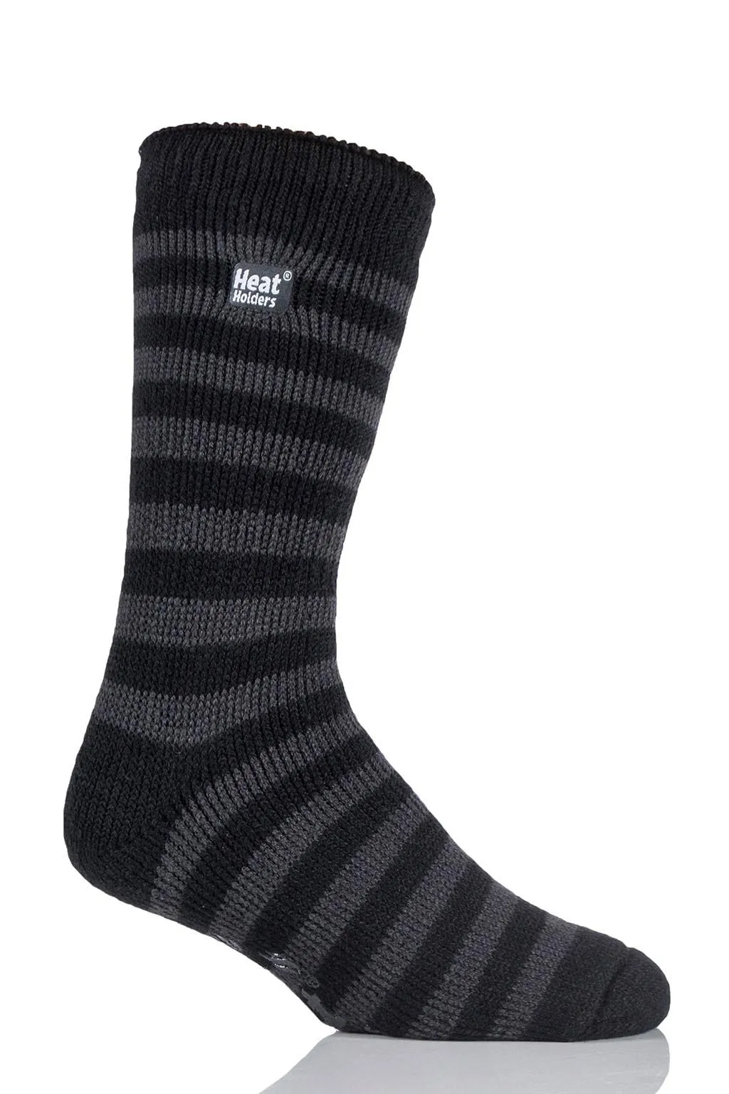 Men's Stripe Slipper Socks