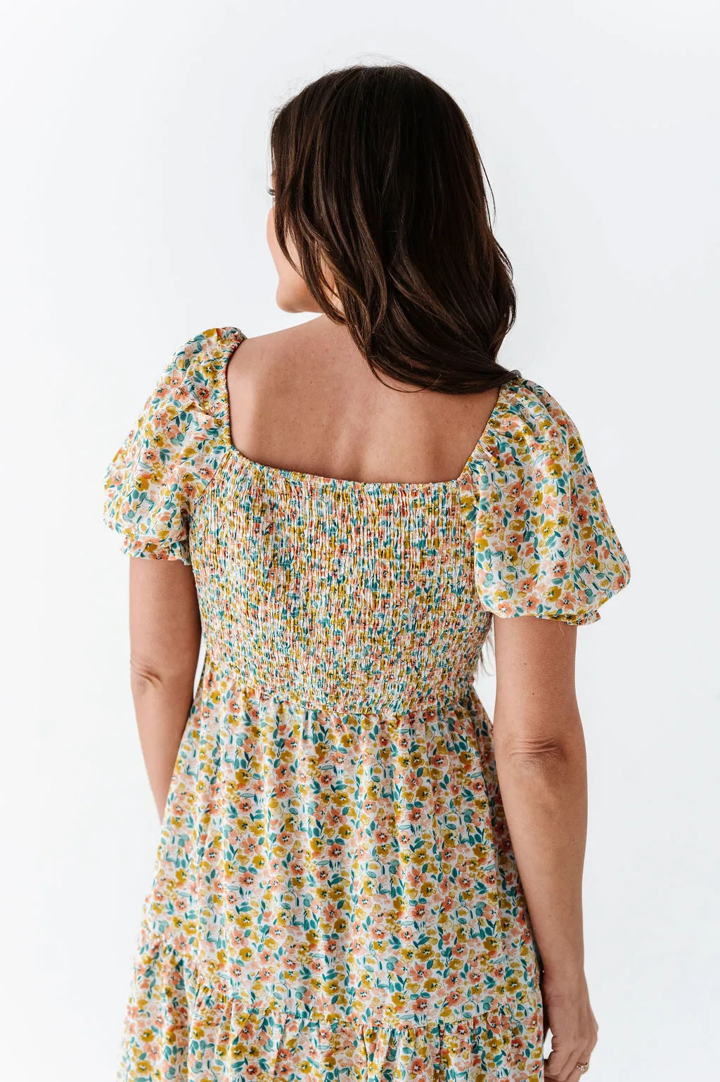 Susie Floral Tiered Dress